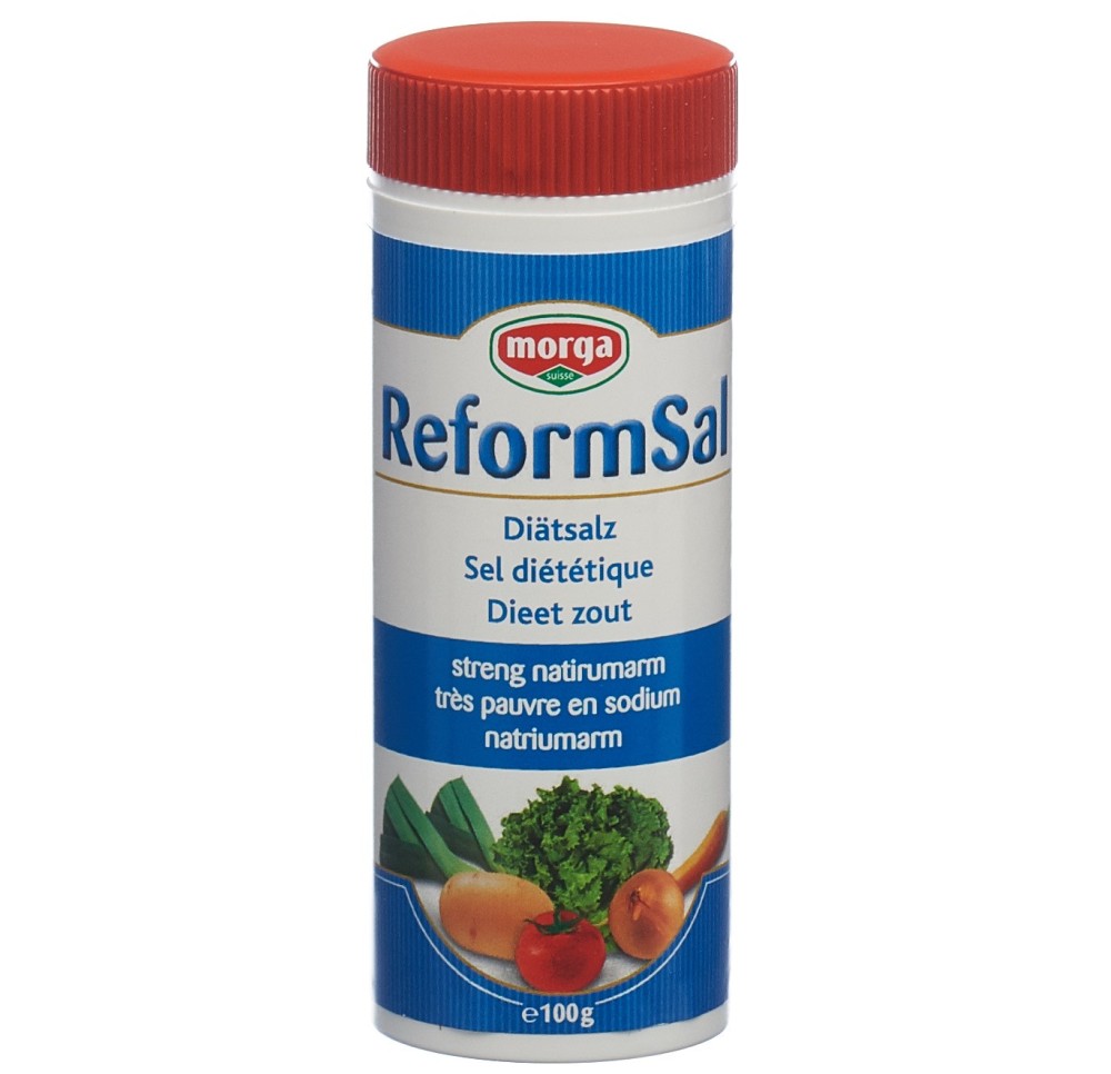 MORGA ReformSal sel diététique bte 100 g MORGA ReformSal sel diététique bte 100 g