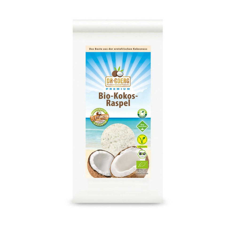 DR. GOERG Noix de coco râpées crues sach 300 g DR. GOERG Noix de coco râpées crues sach 300 g