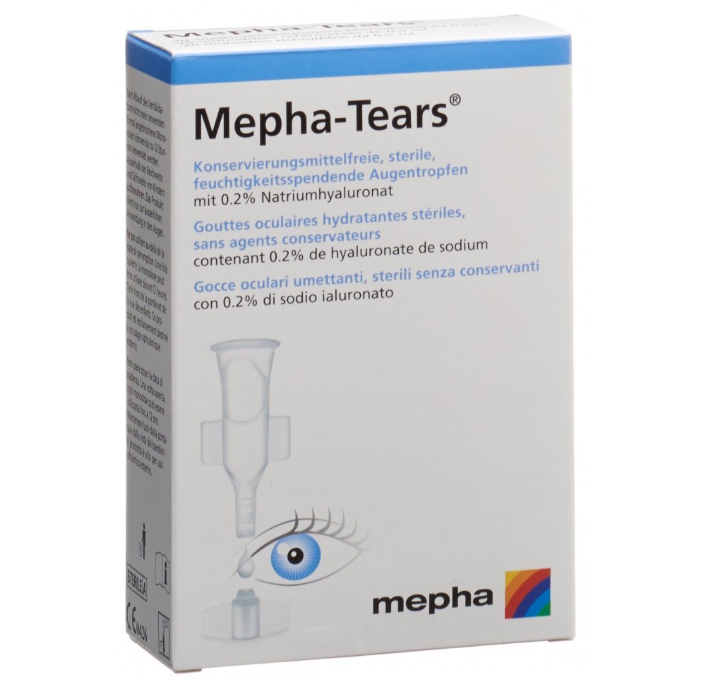 MEPHA-TEARS gtt opht 20 monodos 0.5 ml