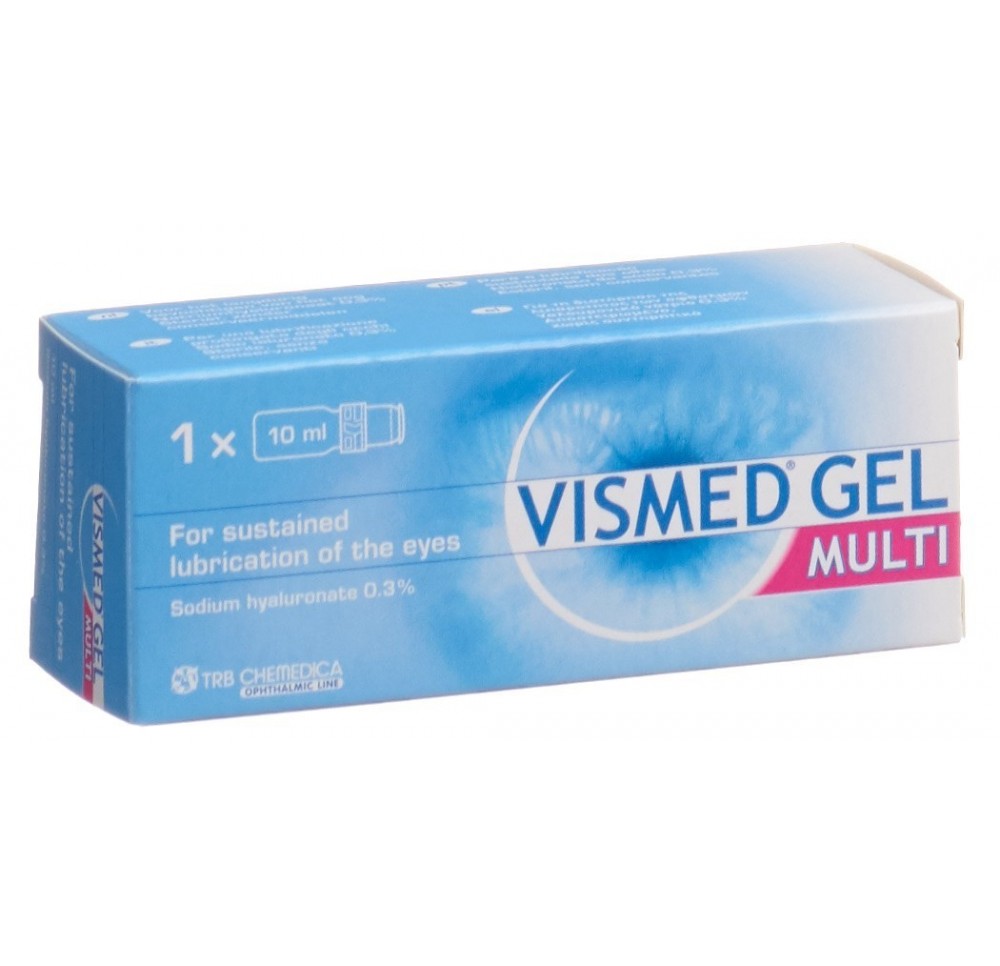 VISMED gel 3 mg/ml multi hydrogel fl 10 ml