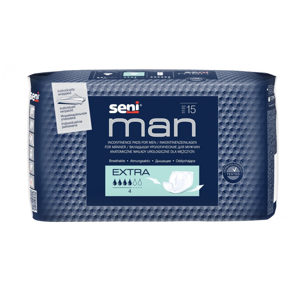 SENI Man Extra protections anatomiqu 15 pce