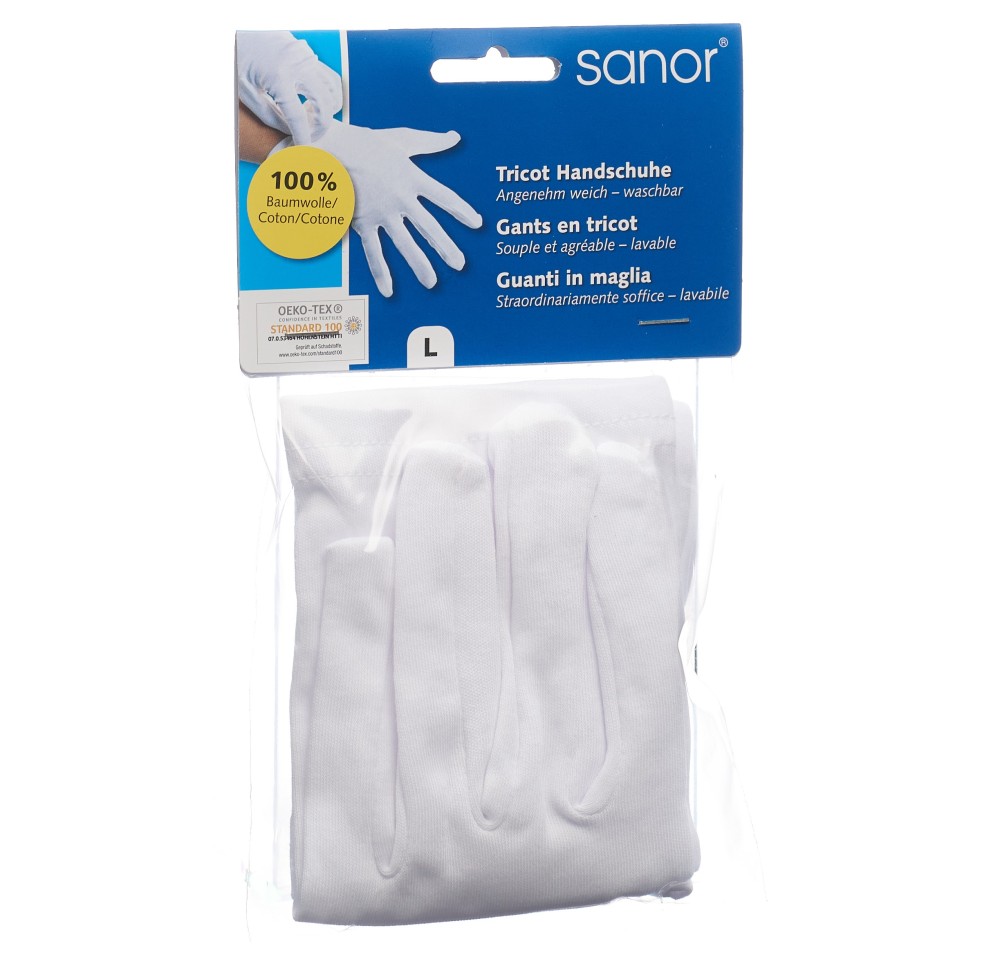 SANOR gants en tricot L 1 paire