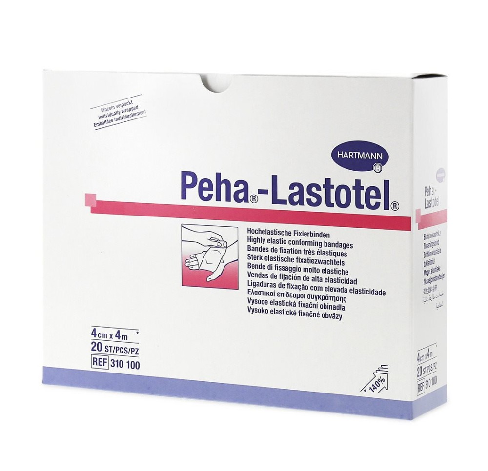 PEHA-LASTOTEL bandes de fixation 4cmx4m 20 pce