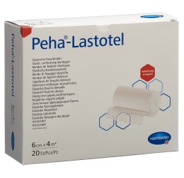 PEHA-LASTOTEL bandes de fixation 6cmx4m 20 pce