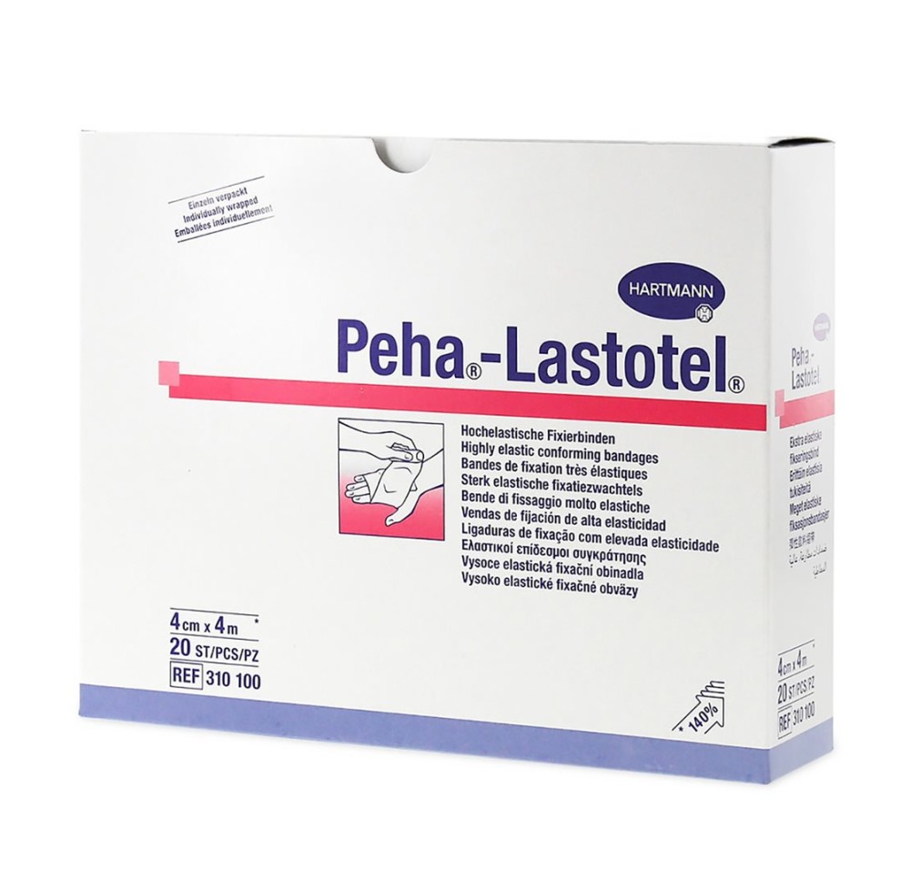 PEHA-LASTOTEL bandes de fixation 10cmx4m 20 pce