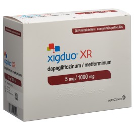 XIGDUO XR cpr pell 5 mg/1000 mg 98 pce