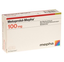 METOPROLOL Mepha depotabs 100 mg 30 pce