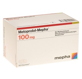 METOPROLOL Mepha depotabs 100 mg 100 pce