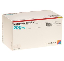 METOPROLOL Mepha depotabs 200 mg 100 pce