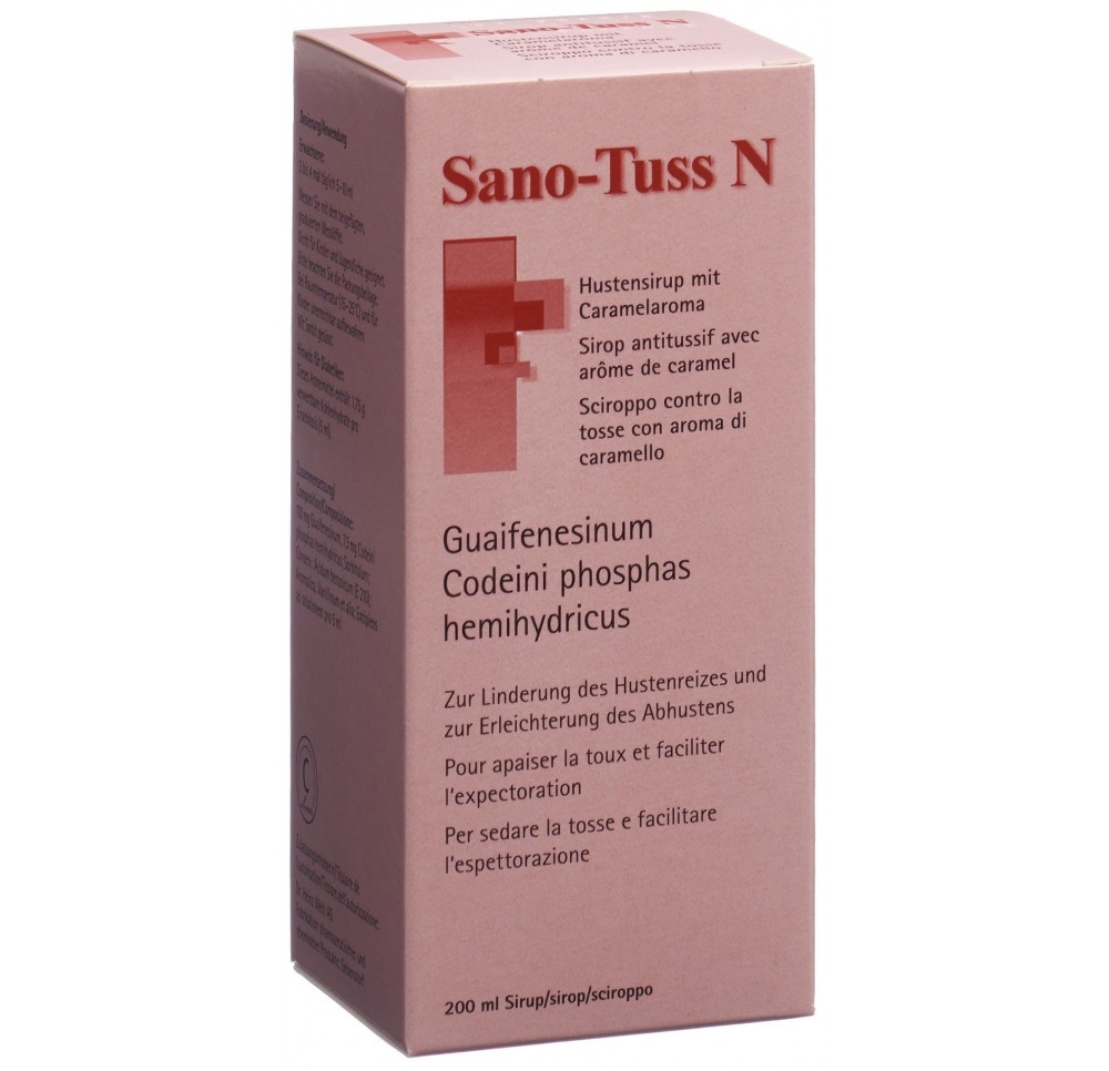 SANO-TUSS sirop fl 200 ml