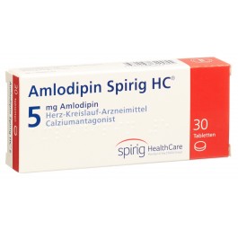 AMLODIPINE Spirig HC cpr 5 mg 30 pce