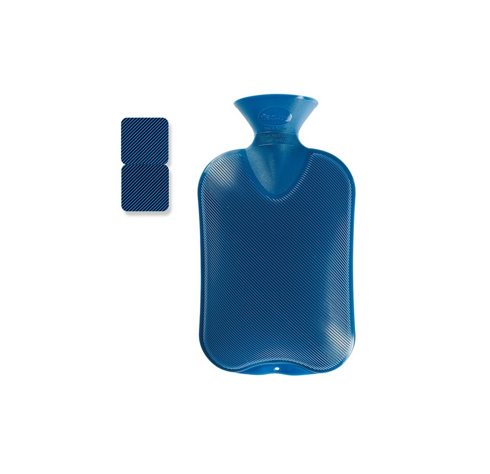 FASHY bouillotte 2l 2 côtés rainures saphir FASHY bouillotte 2l 2 côtés rainures saphir