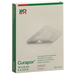 CURAPOR pansement adhés chirurgi 10x8cm st 5 pce