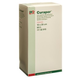 CURAPOR pansement adhés chirurgi 10x20cm st 50 pce