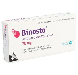 BINOSTO cpr eff 70 mg sach 4 pce