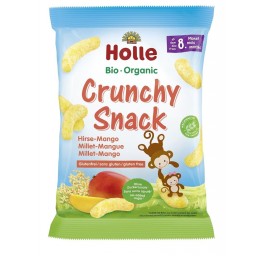 HOLLE Bio-Crunchy Snack millet mangue 25 g