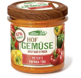 ALLOS pâté les 3 piments bio 135 g