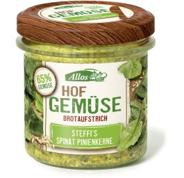 ALLOS pâté épinards et pignon bio 135 g