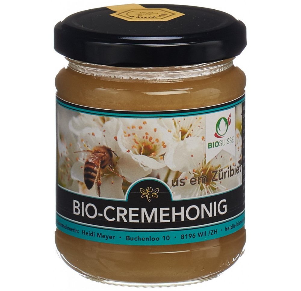 BIOFARM miel crémeux CH bourgeon verre 250 g