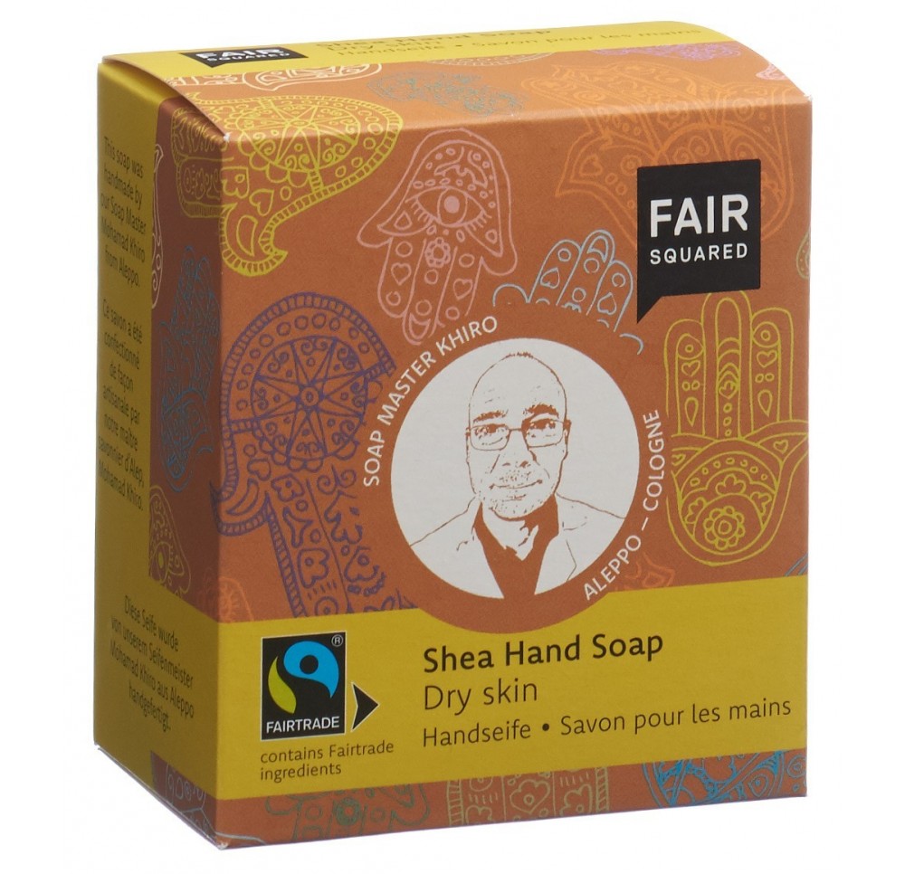 FAIR SQUARED Handsoap Shea 2 x 80 g