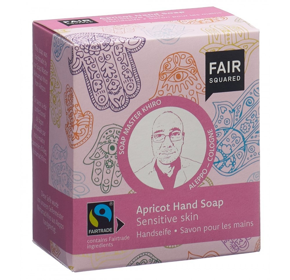 FAIR SQUARED Handsoap Apricot 2 x 80 g