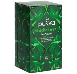 PUKKA Matcha Green thé bio sach 20 pce