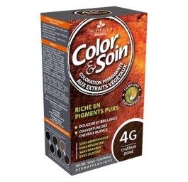 COLOR & SOIN coloration 4G châtain doré 135 ml