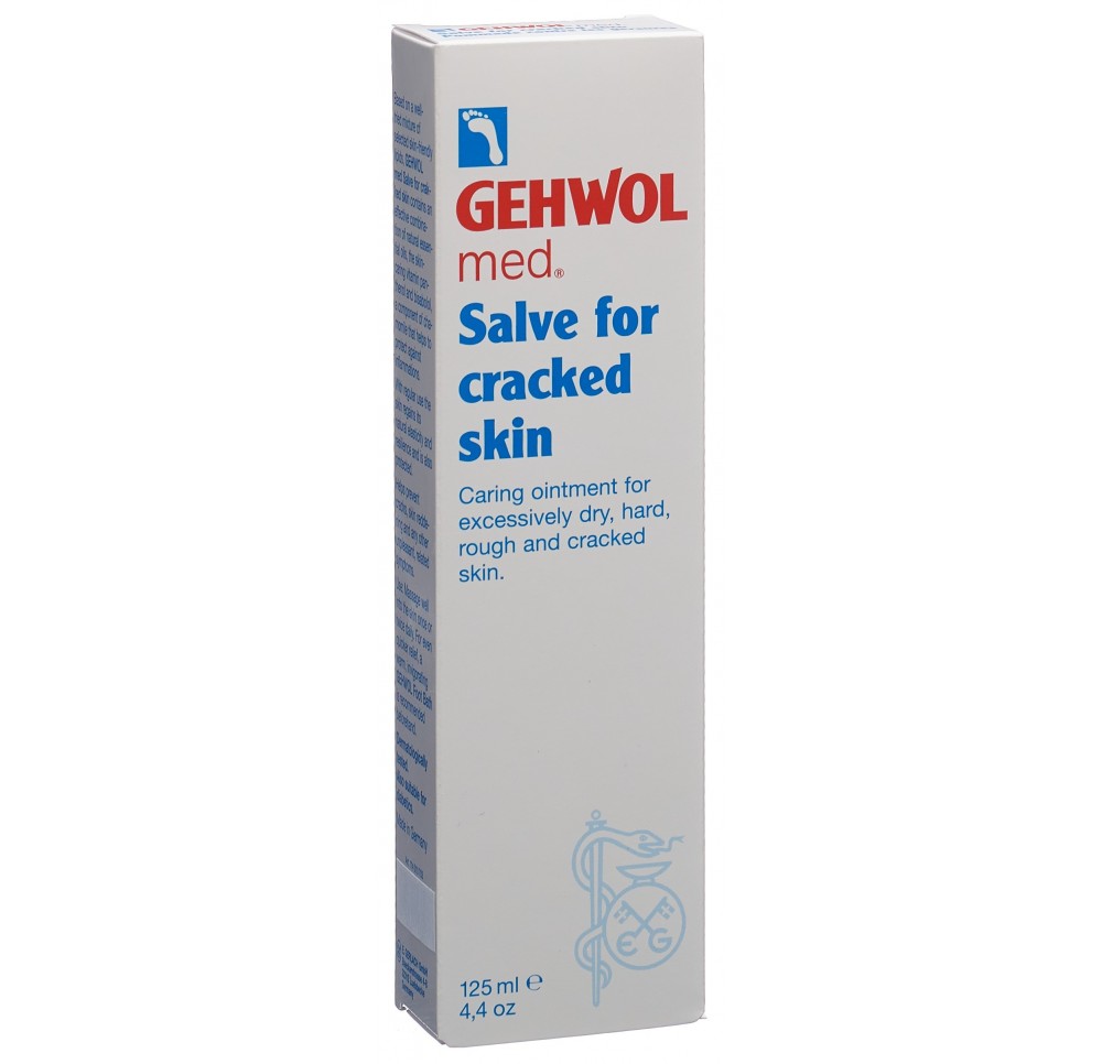 GEHWOL med pommade contre gerçures angl/fr 125 ml