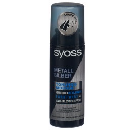 SYOSS mousse colorante bleu argent 120 ml