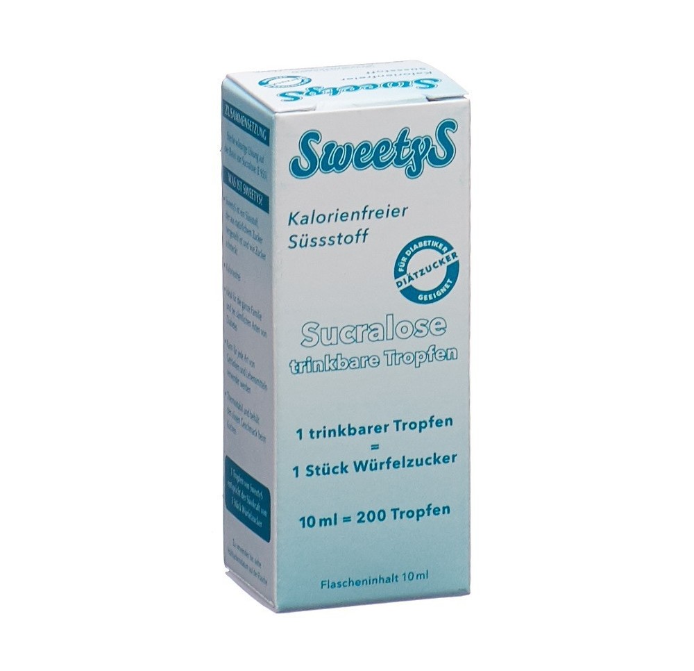 GOODNESS SweetyS Sucralose Süssstoff fl gtt 10 ml