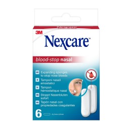 3M NEXCARE Blood Stop Nasal Plugs 6 pce