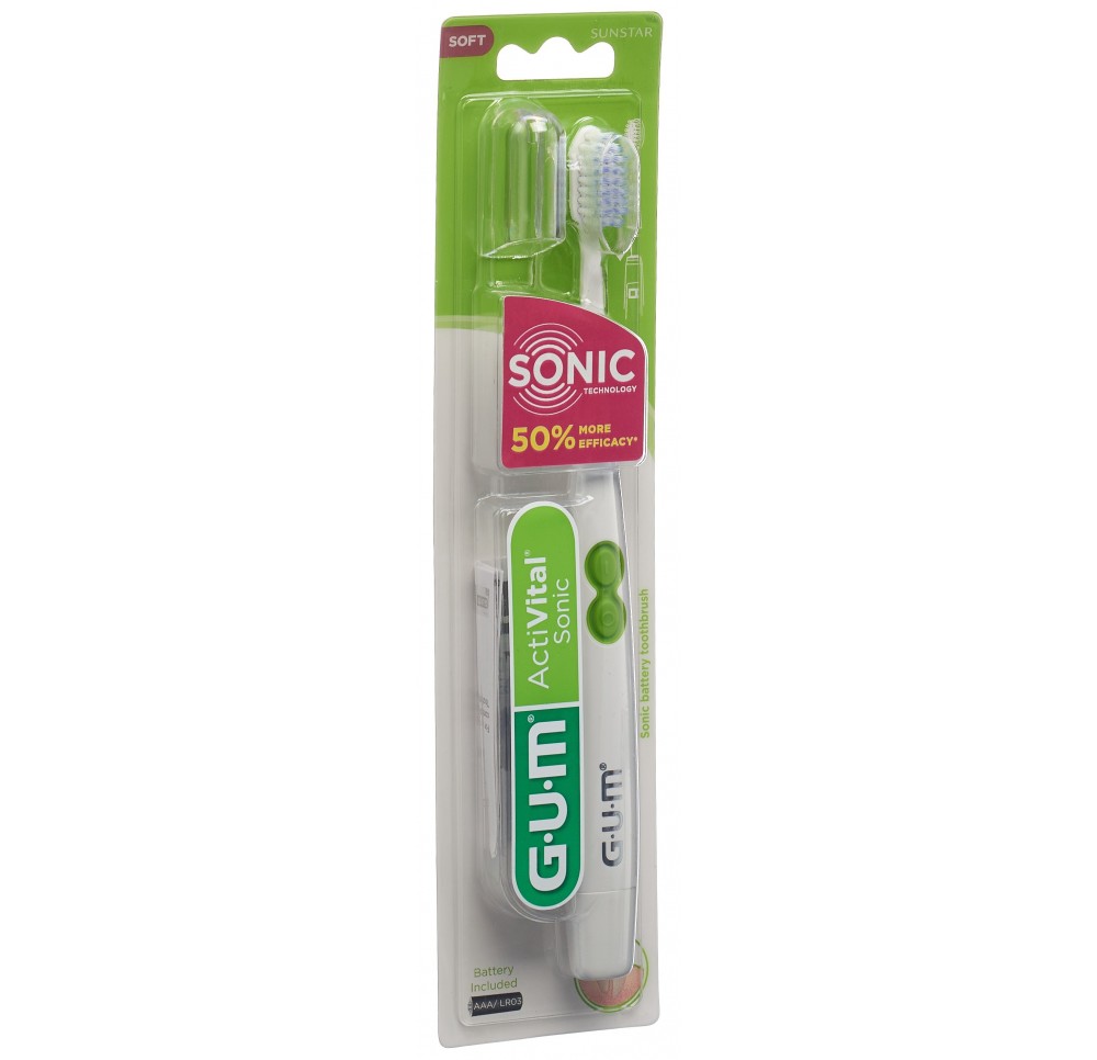 GUM ActiVital Sonic brosse sonique blanc