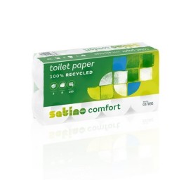 SATINO papier toilette recyclé 3 couches 9 x 8 pce