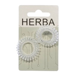 HERBA sport élastic Ø3.8cm transparent 2 pce