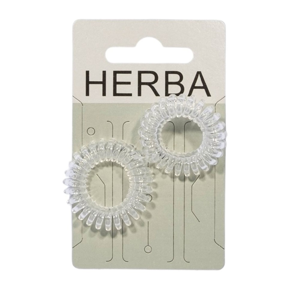 HERBA sport élastic Ø3.8cm transparent 2 pce
