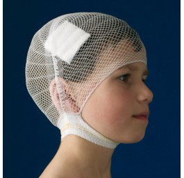 CAREFIX Bandage préformé S 1m tête enf 10 pce