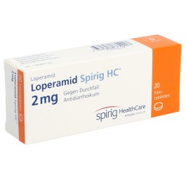 LOPERAMIDE Spirig HC cpr pell 2 mg 20 pce