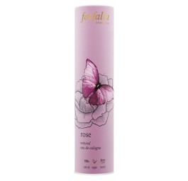 FARFALLA natural eau de cologne rose 50 ml