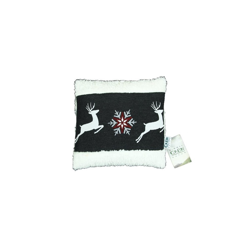 HIMMELGRÜN coussin pin 24x24cm cerf d'hiver HIMMELGRÜN coussin pin 24x24cm cerf d'hiver