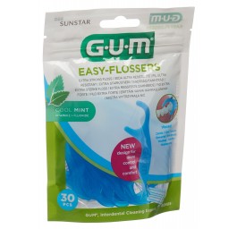 GUM Easy-Flossers sticks cool mint 30 pce