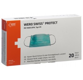 WERO SWISS protect masque type IIR 20 pce