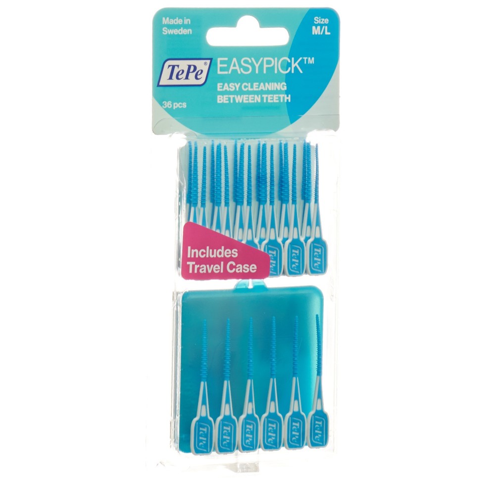 TEPE EasyPick M/L turquoise 36 pce TEPE EasyPick M/L turquoise 36 pce