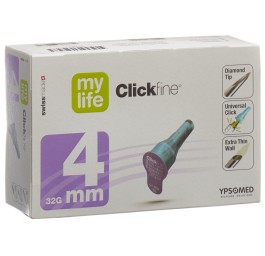 MYLIFE (IP-APS) CLICKFINE aiguil 4mm 32G 100 pce
