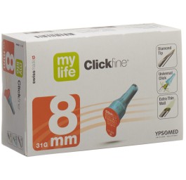 MYLIFE (IP-APS) CLICKFINE aiguil 8mm 31G 100 pce