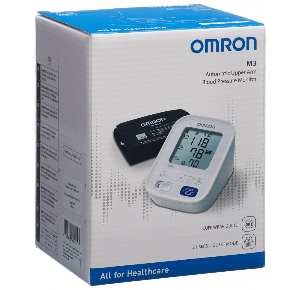 OMRON (IP-APS) tensiomètre bras M3