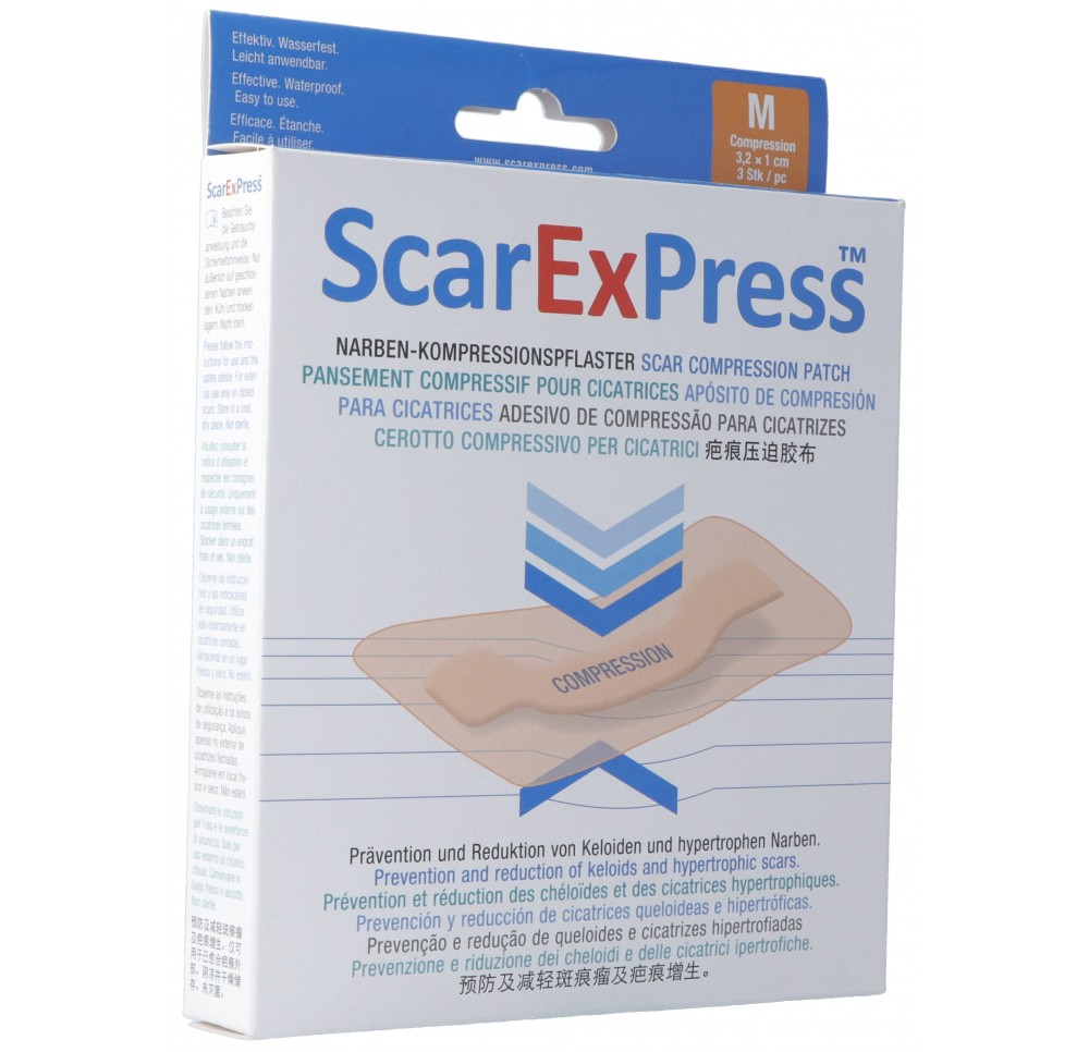 SCAREXPRESS pansements de compression M cicatrices