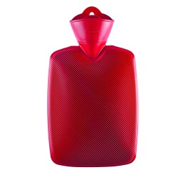 EMOSAN bouillotte demi-lamelles rouge