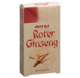 MORGA Ginseng rouge caps 30 pce