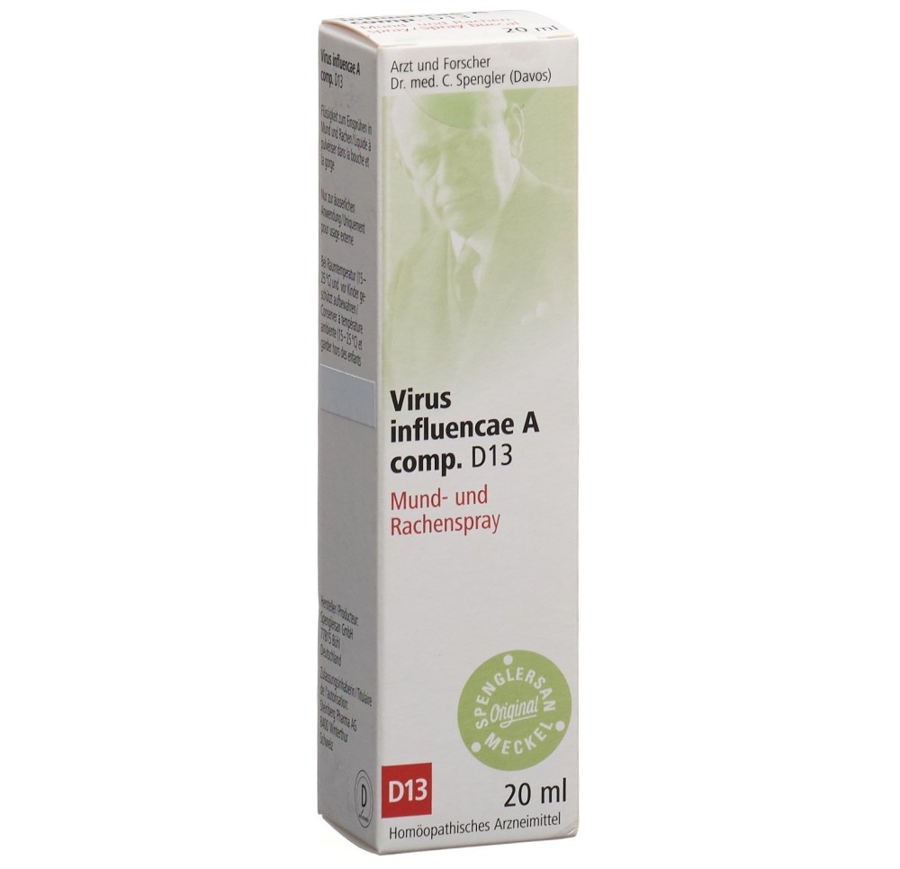 SPENGLERSAN Virus infl A comp 13 D spr gorge 20 ml