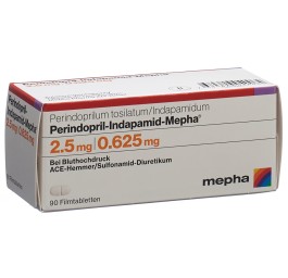 PERINDOPRIL Indapamid-Mepha 2.5/0.625mg bte 90 pce